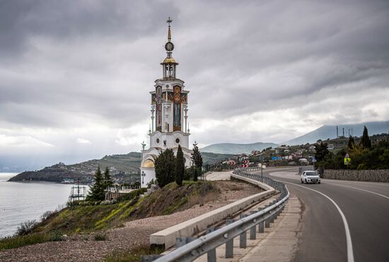 Russia Crimea Lighthouse Cathedral