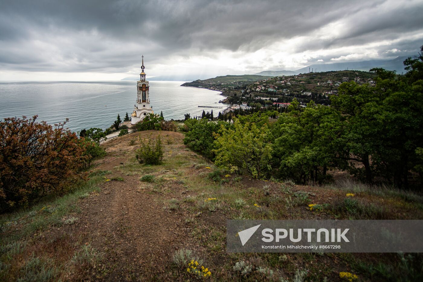 Russia Crimea Lighthouse Cathedral