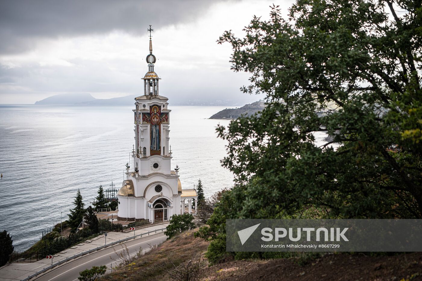 Russia Crimea Lighthouse Cathedral
