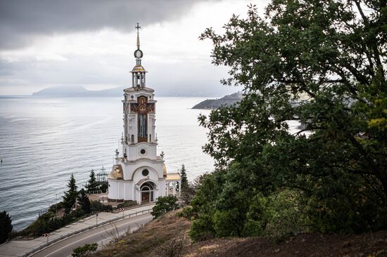 Russia Crimea Lighthouse Cathedral