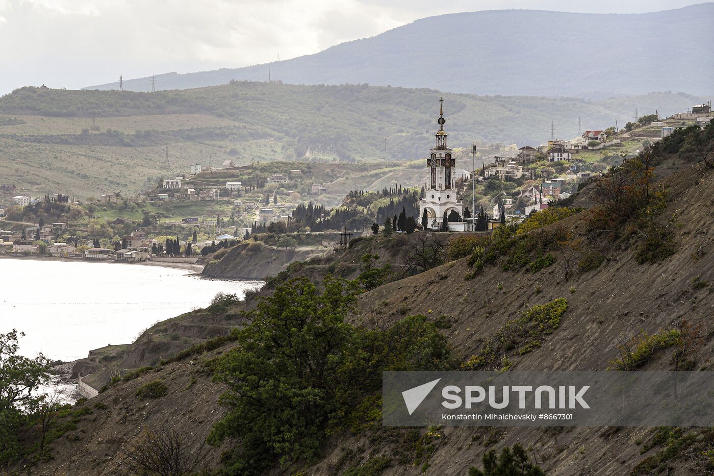 Russia Crimea Lighthouse Cathedral