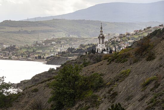 Russia Crimea Lighthouse Cathedral