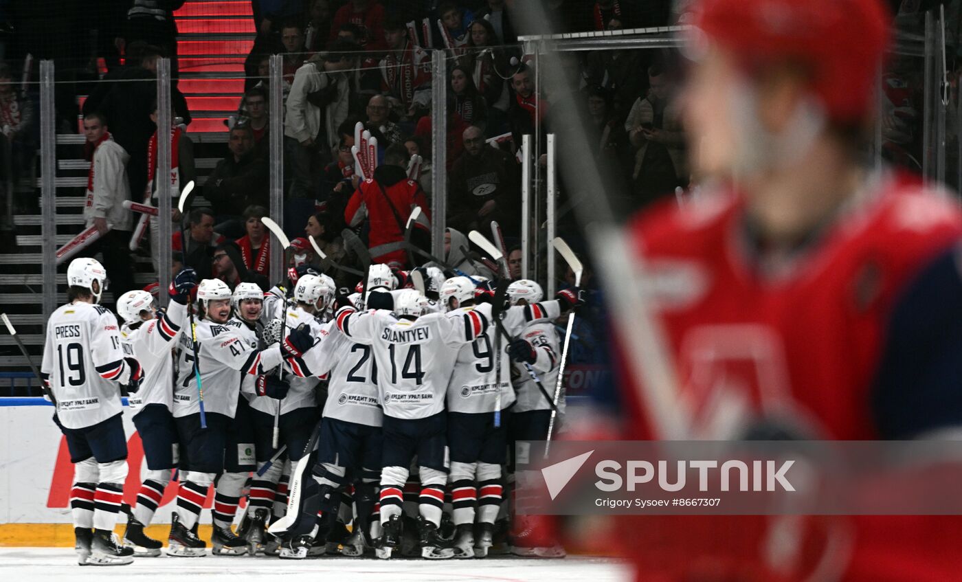 Russia Ice Hockey Kontinental League Lokomotiv - Metallurg