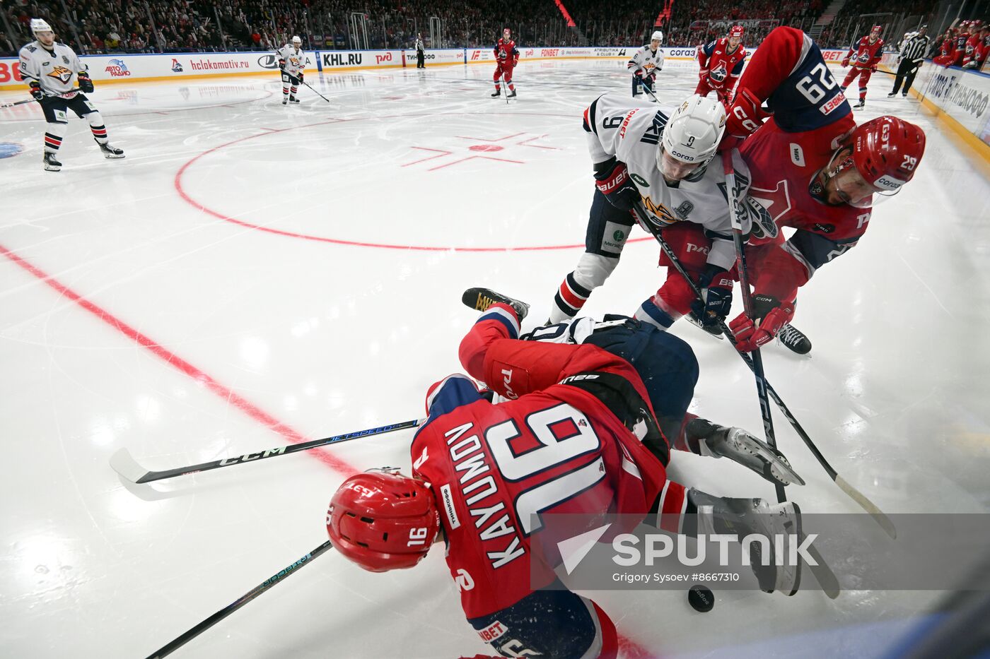 Russia Ice Hockey Kontinental League Lokomotiv - Metallurg