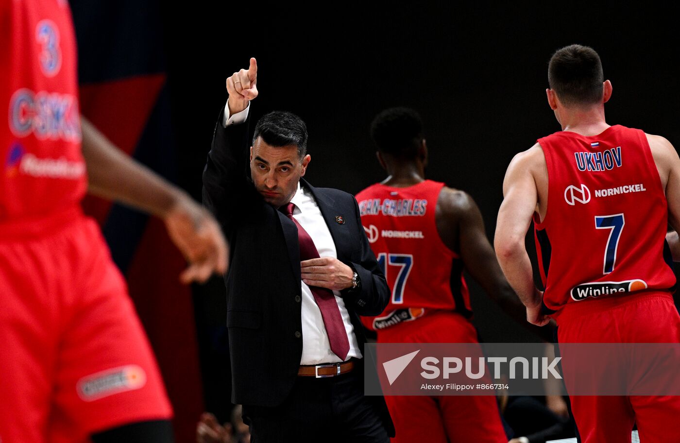 Russia Basketball United League CSKA - Enisey