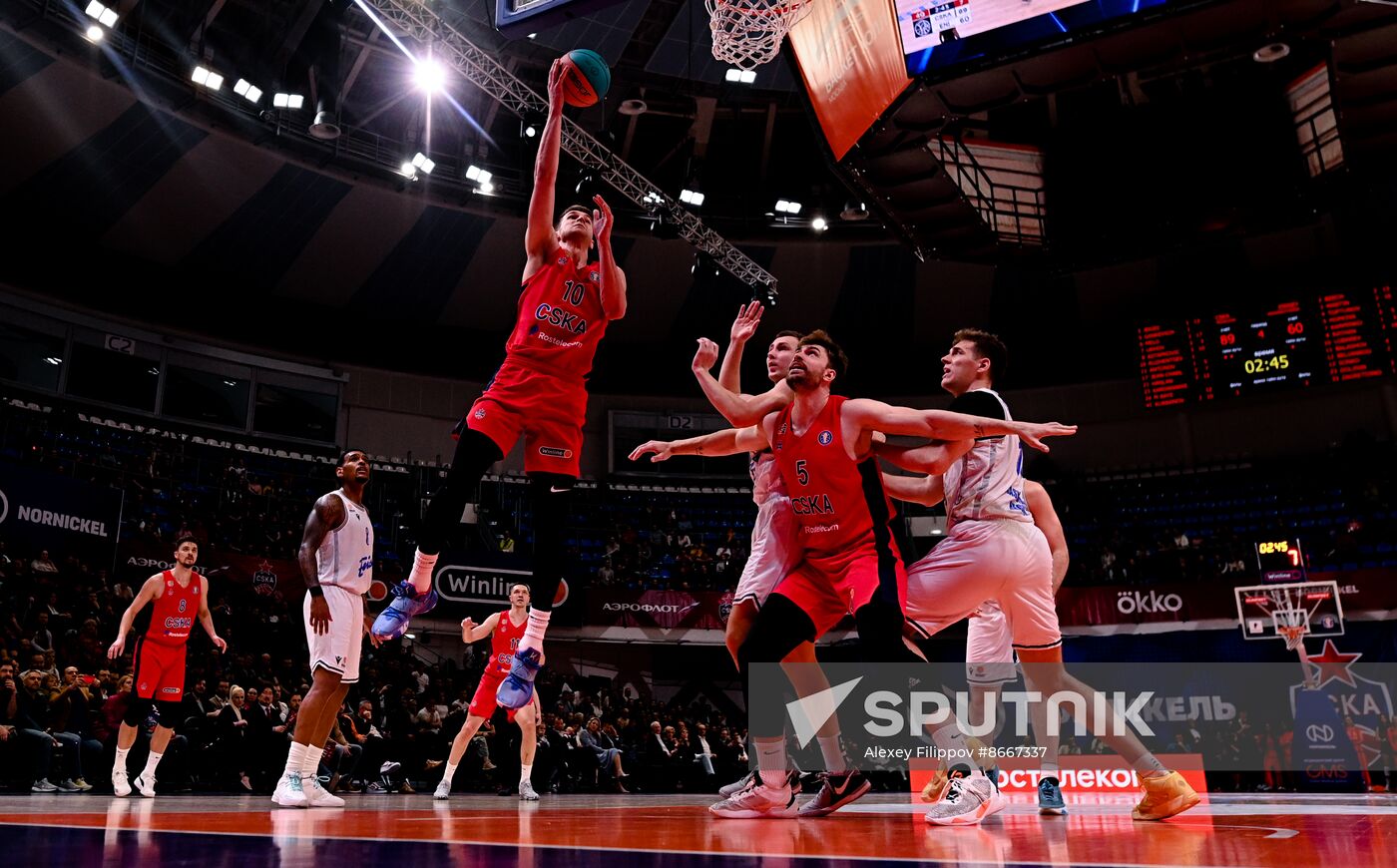 Russia Basketball United League CSKA - Enisey