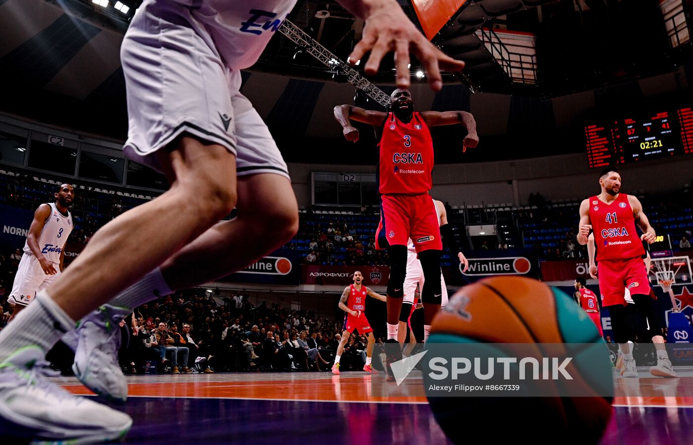 Russia Basketball United League CSKA - Enisey