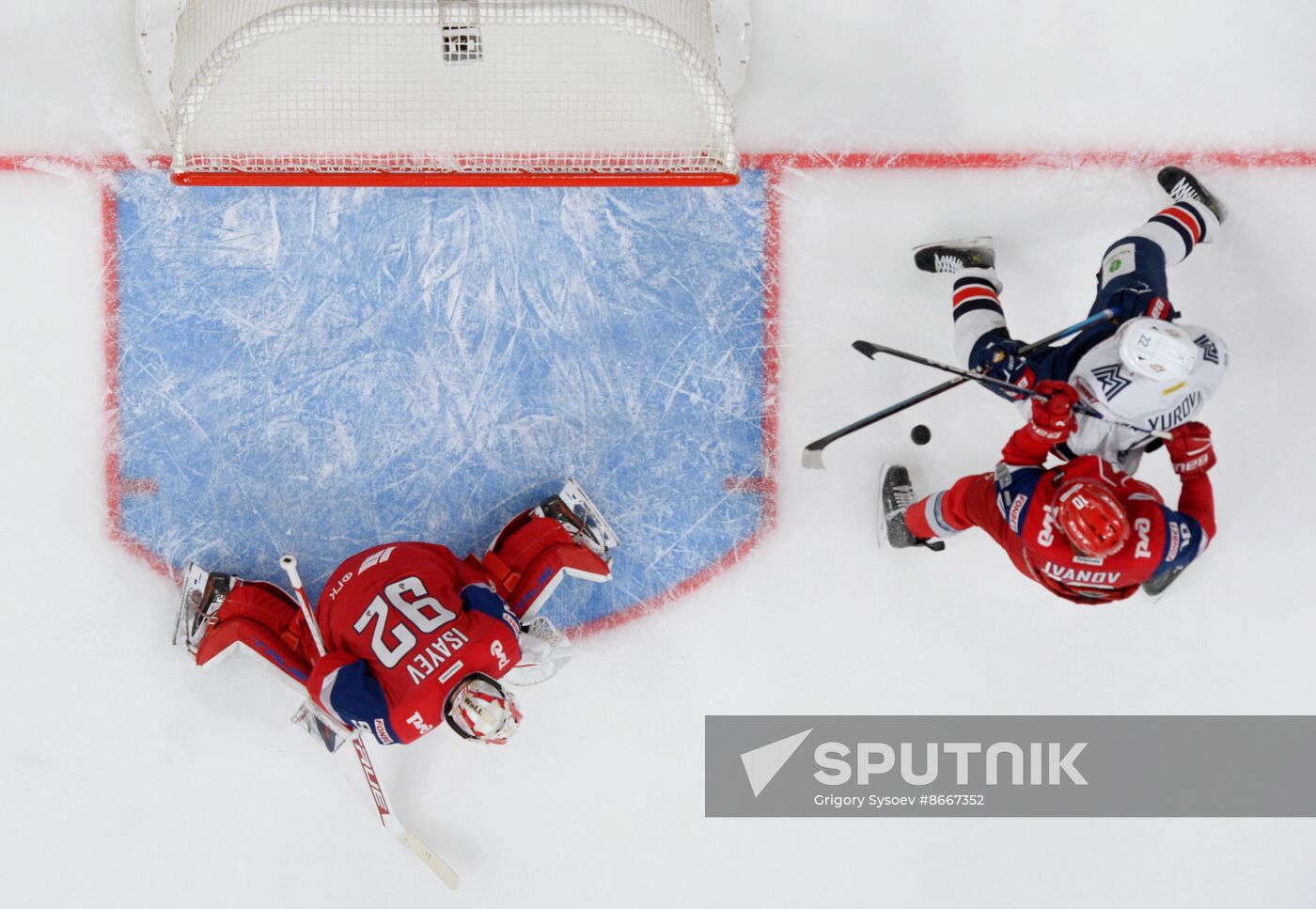 Russia Ice Hockey Kontinental League Lokomotiv - Metallurg