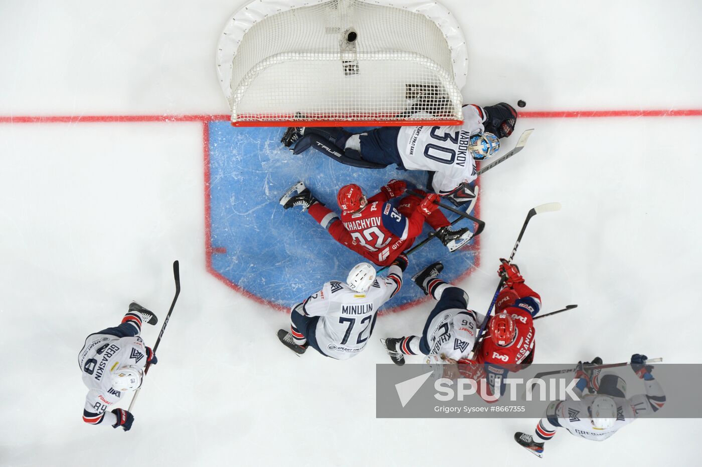 Russia Ice Hockey Kontinental League Lokomotiv - Metallurg