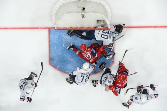 Russia Ice Hockey Kontinental League Lokomotiv - Metallurg