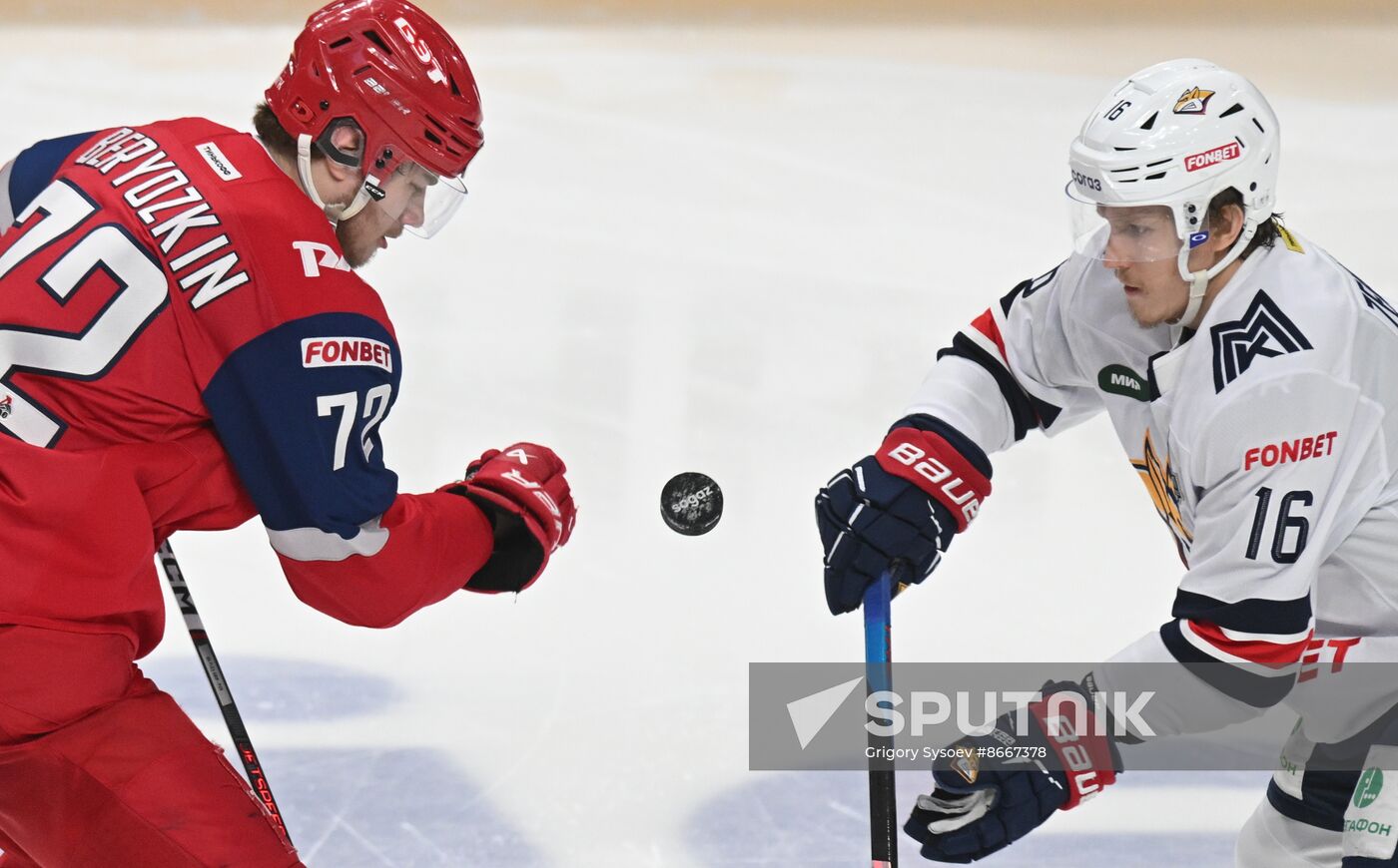 Russia Ice Hockey Kontinental League Lokomotiv - Metallurg