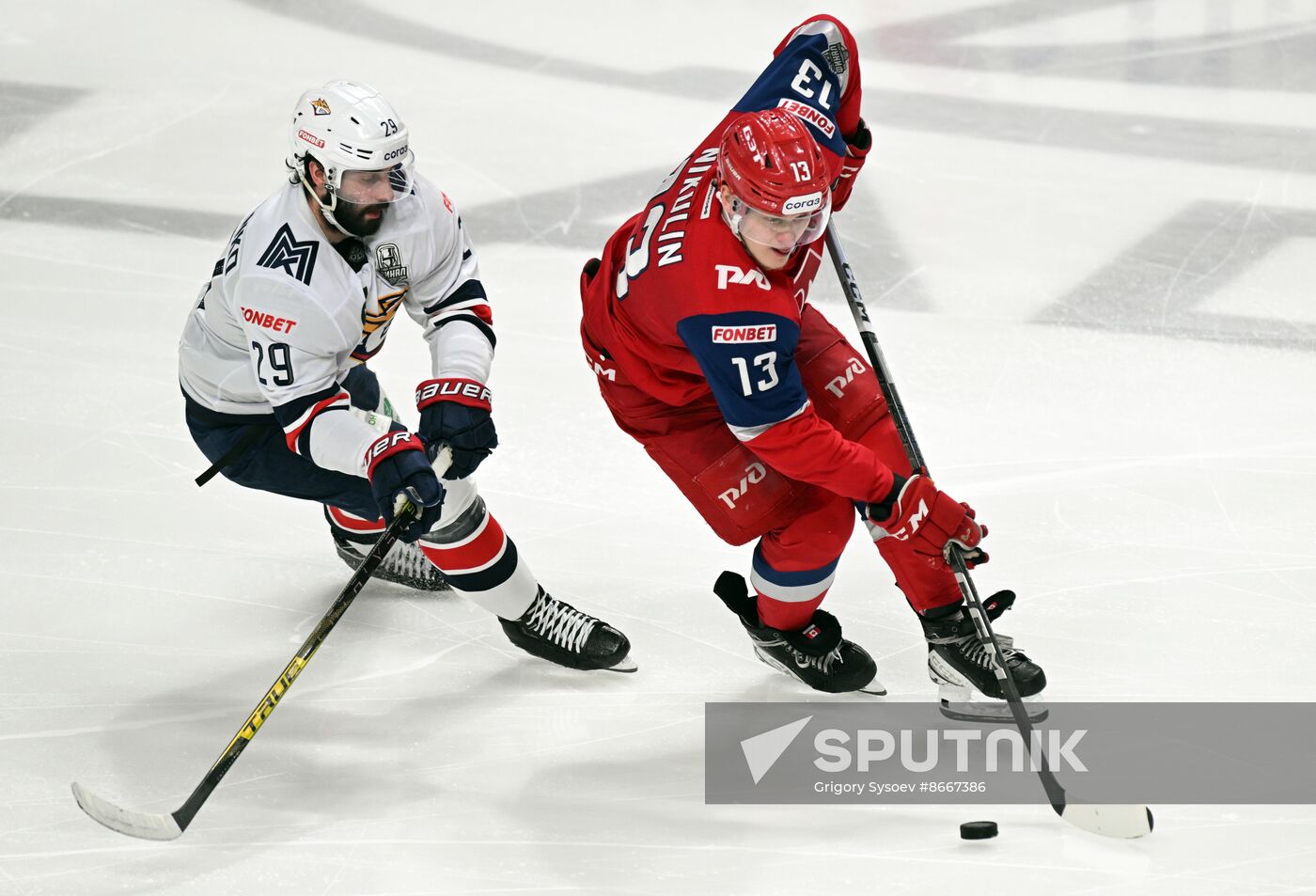 Russia Ice Hockey Kontinental League Lokomotiv - Metallurg