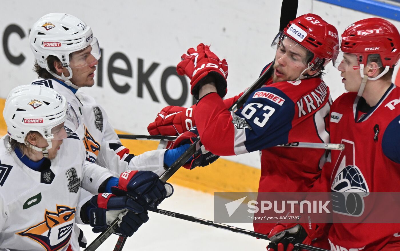 Russia Ice Hockey Kontinental League Lokomotiv - Metallurg