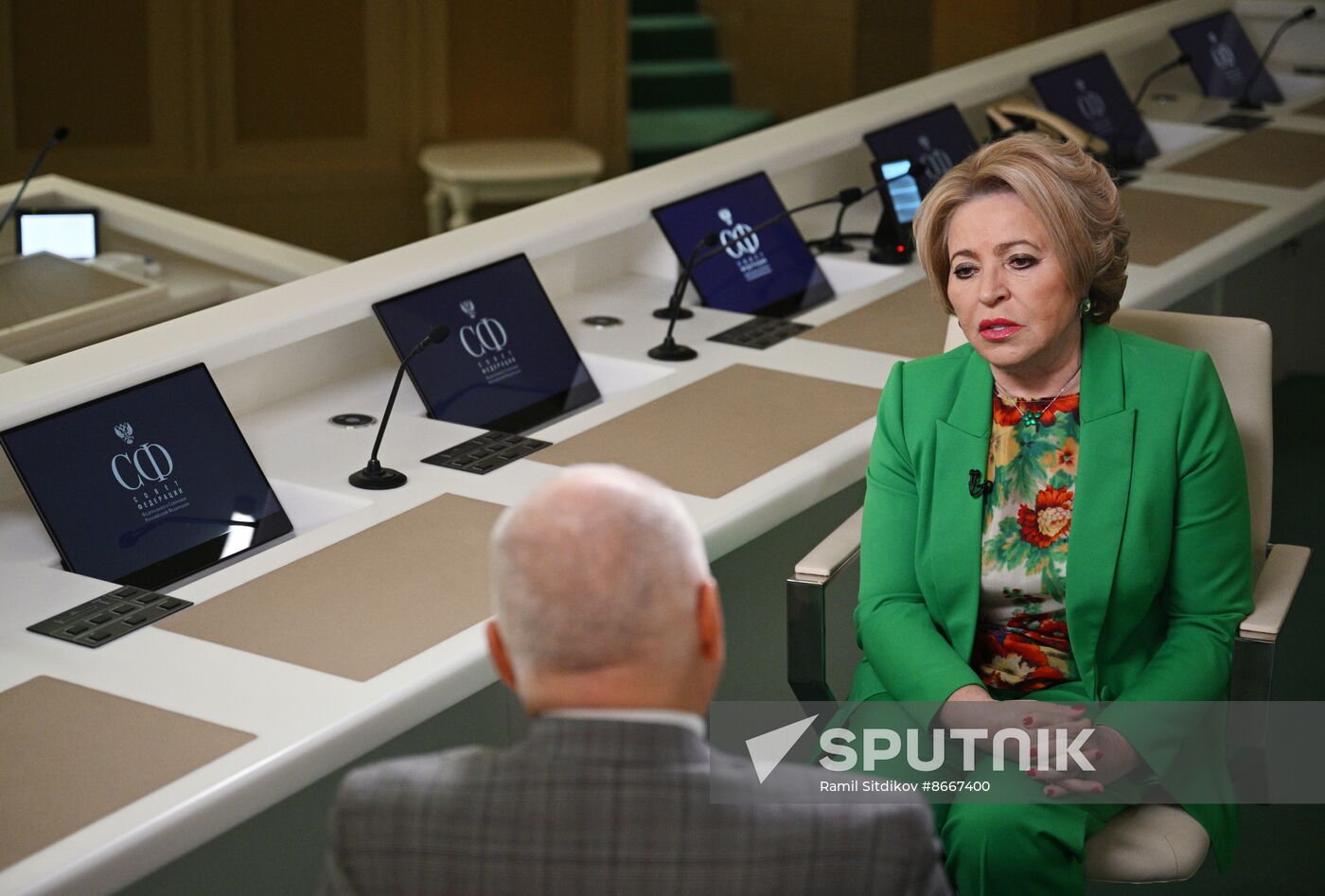 Russia Federation Council Speaker Interview