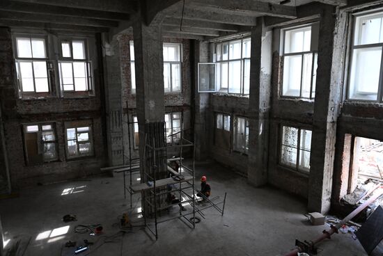Russia Moscow Central Telegraph Renovation