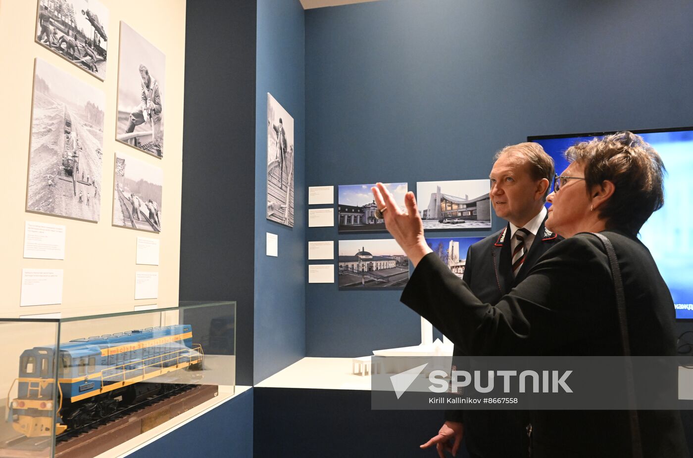 Russia BAM Construction Launch Anniversary Exhibition