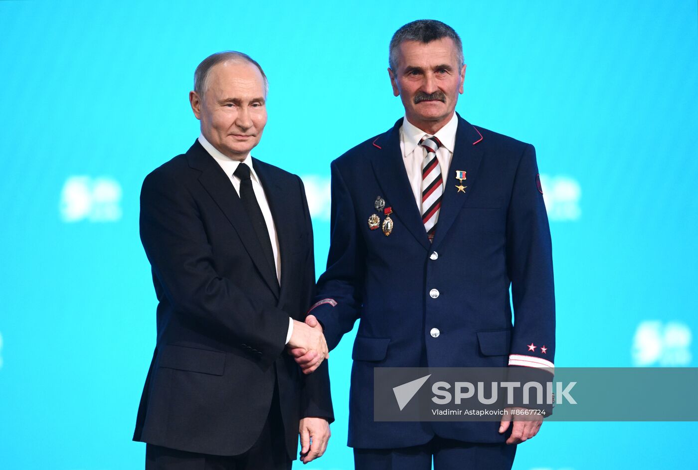 Russia Putin BAM Construction Launch Anniversary