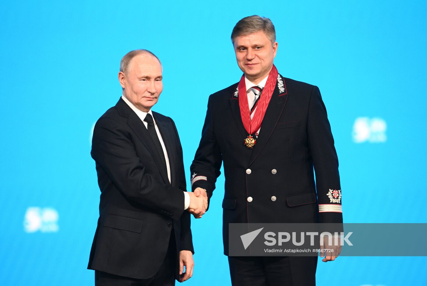 Russia Putin BAM Construction Launch Anniversary