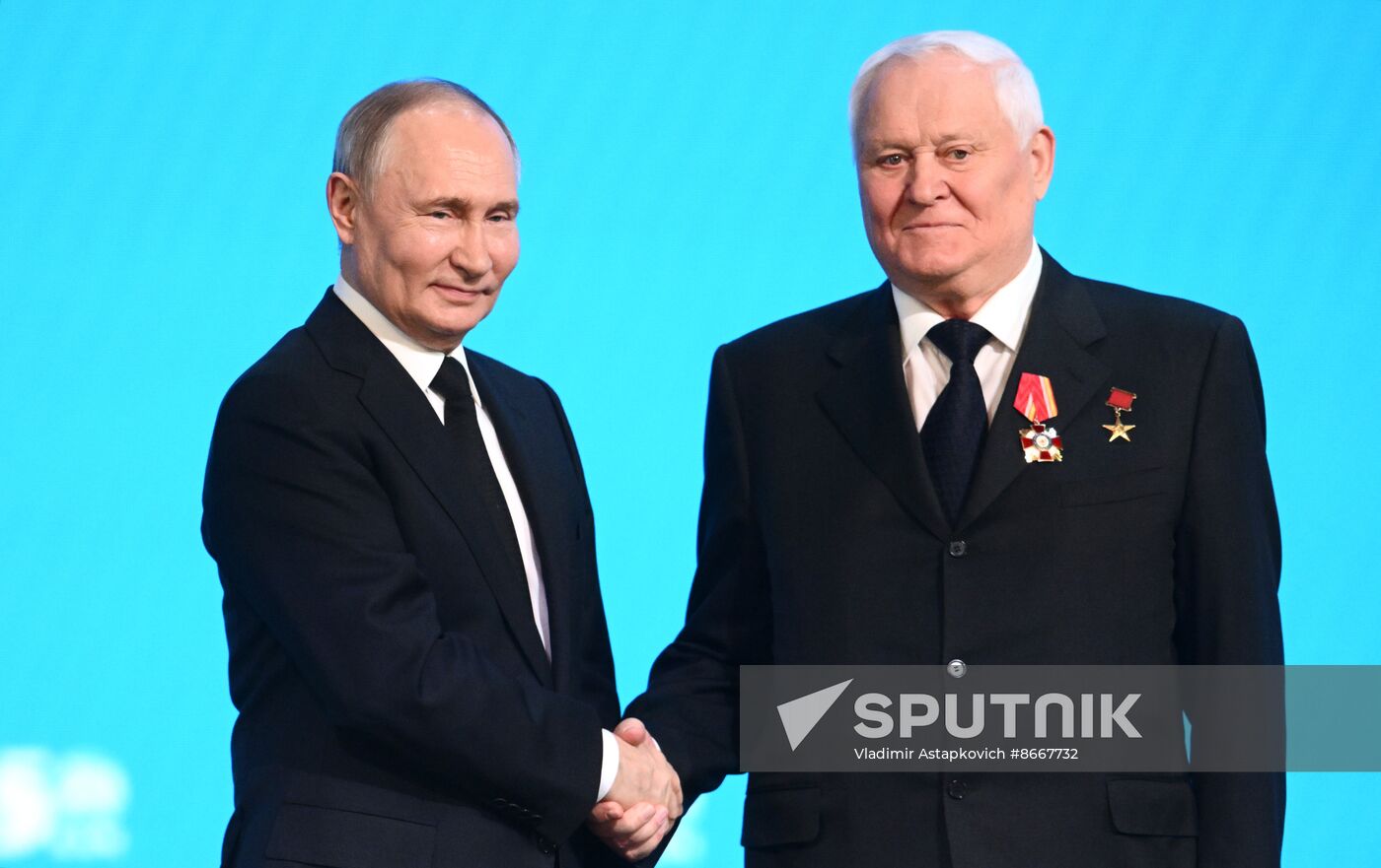 Russia Putin BAM Construction Launch Anniversary