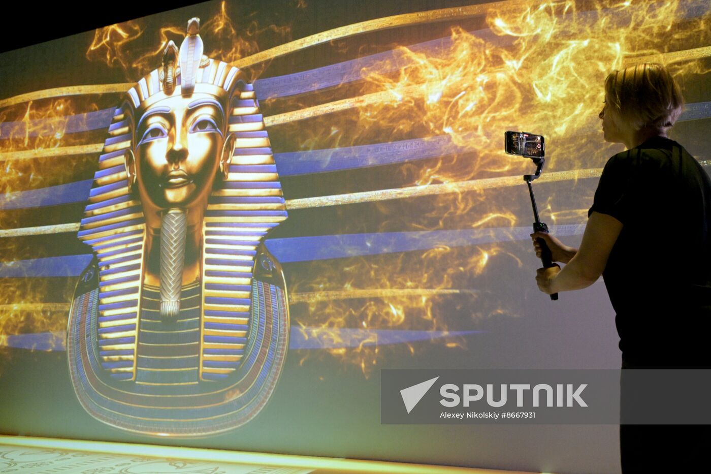 Russia Entertainment Tutankhamun Show