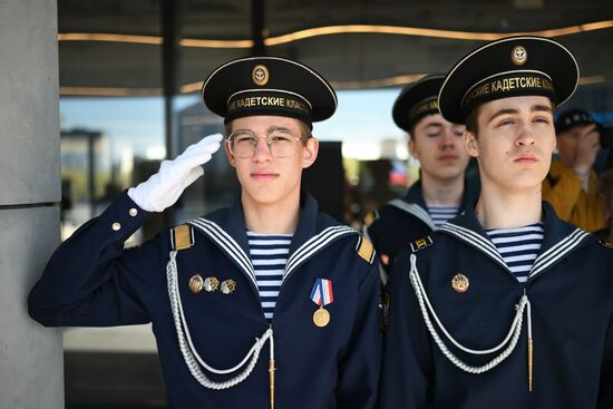 Russia Spring Season River Navigation