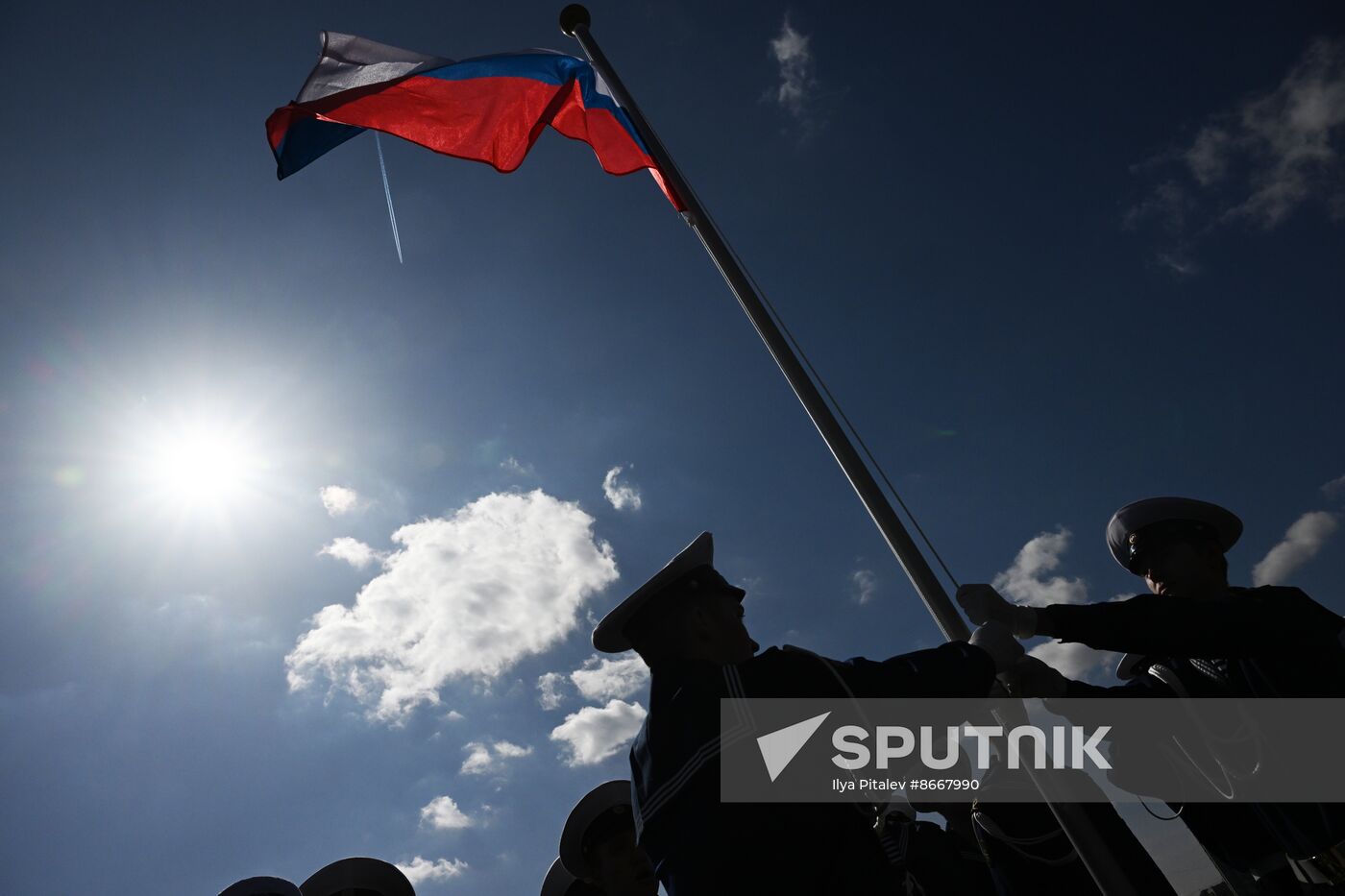 Russia Spring Season River Navigation