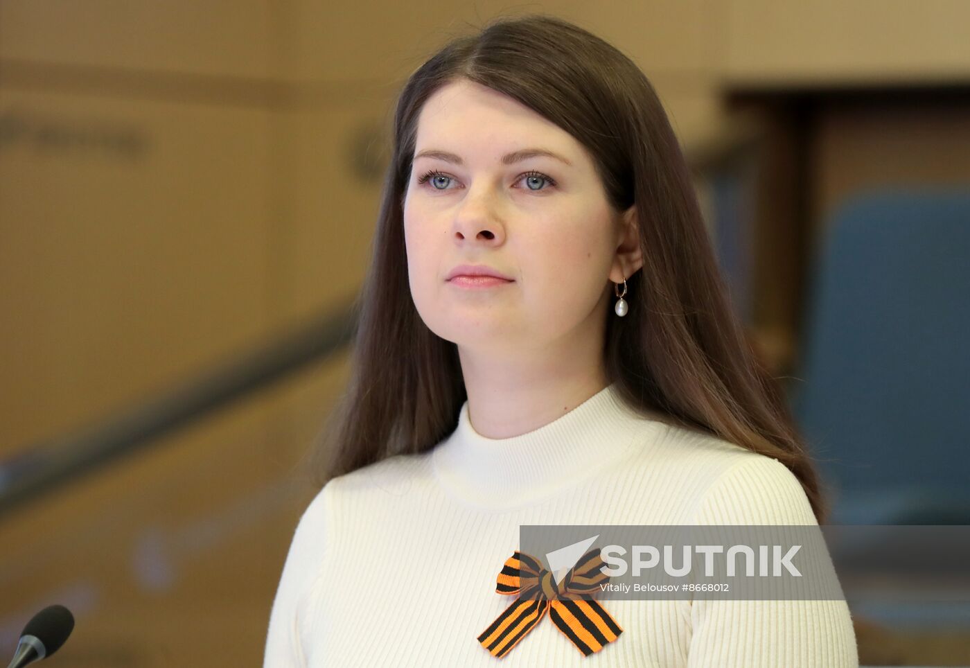 Russia St George's Ribbon Campaign News Conference
