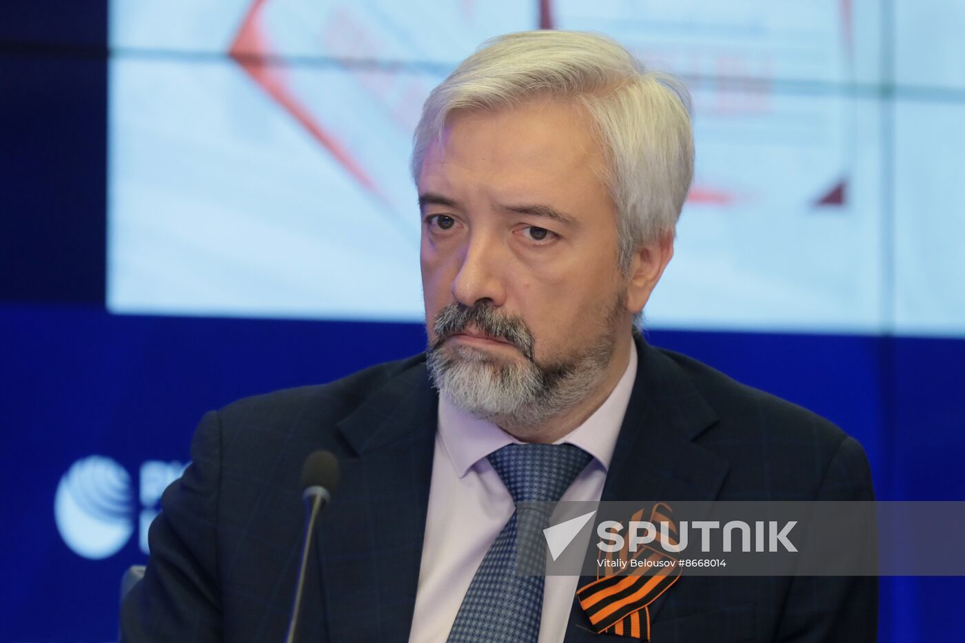 Russia St George's Ribbon Campaign News Conference