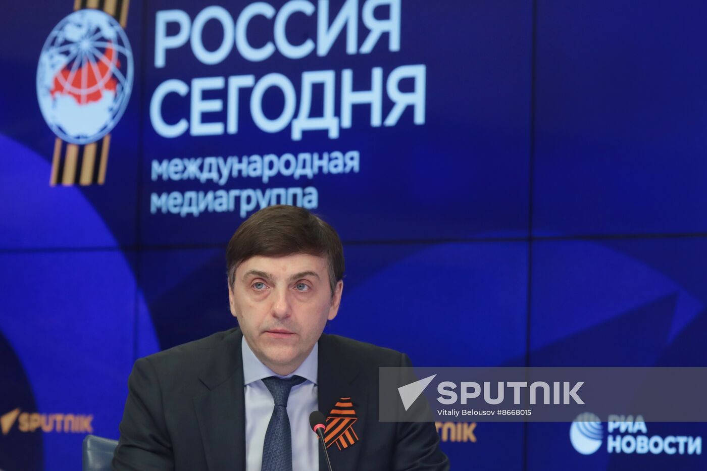 Russia St George's Ribbon Campaign News Conference