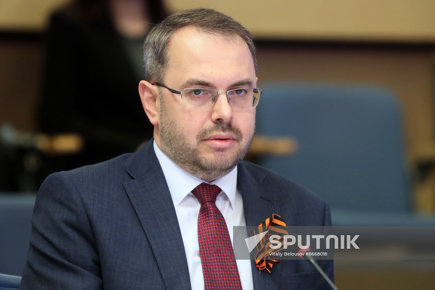 Russia St George's Ribbon Campaign News Conference