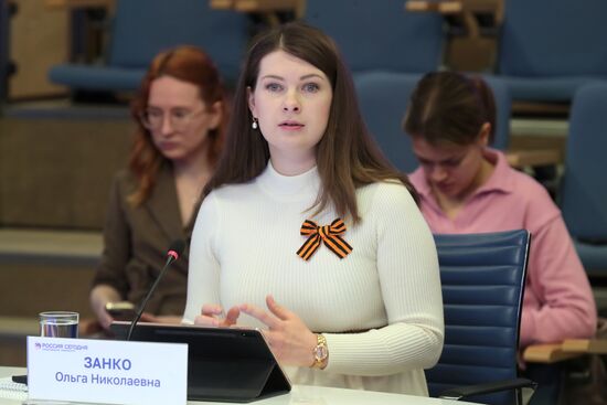 Russia St George's Ribbon Campaign News Conference