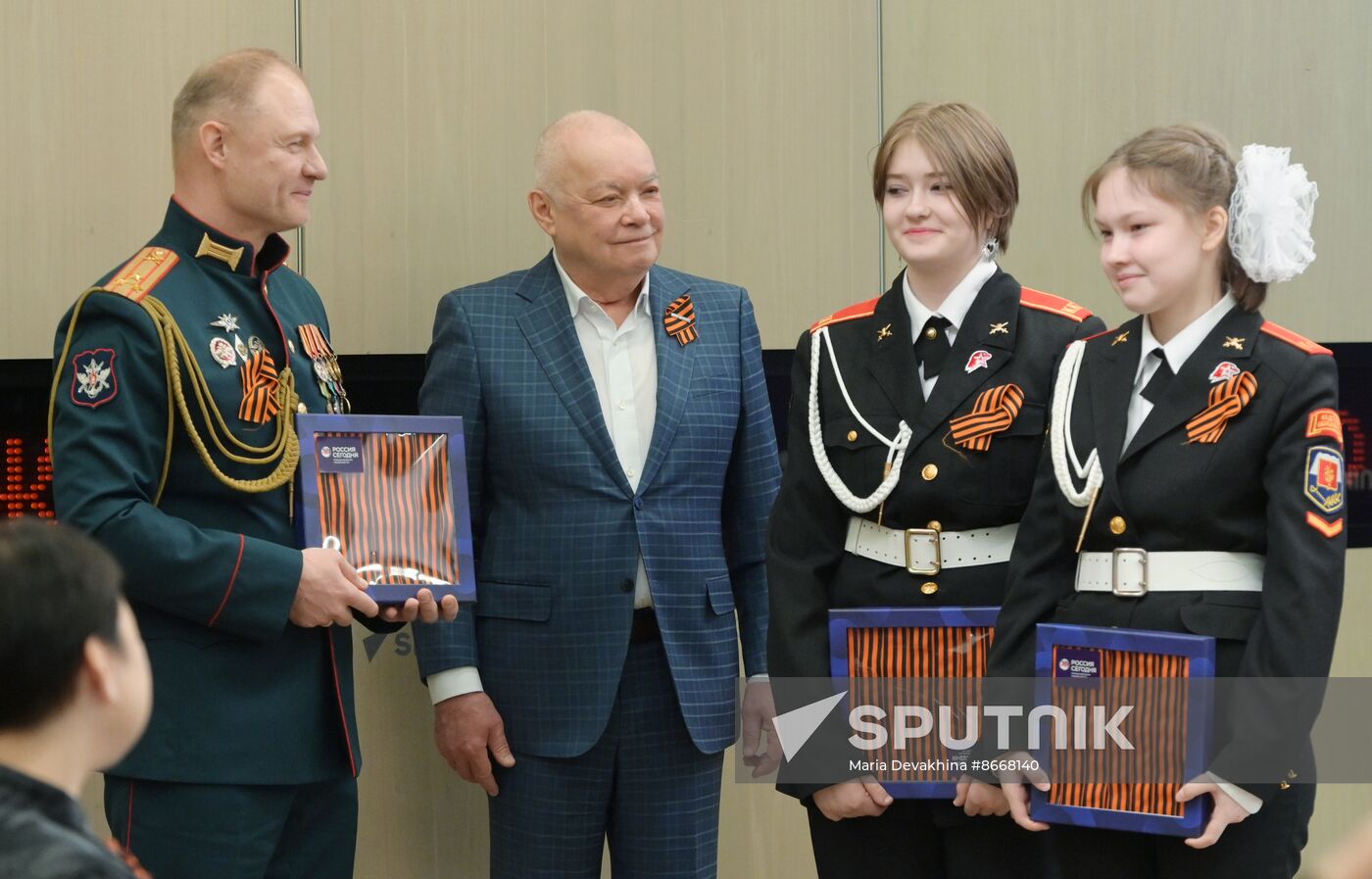 Russia St George's Ribbon Campaign News Conference