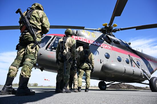 Russia National Guard Training