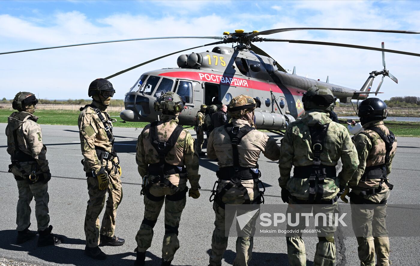 Russia National Guard Training