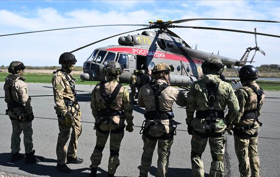 Russia National Guard Training
