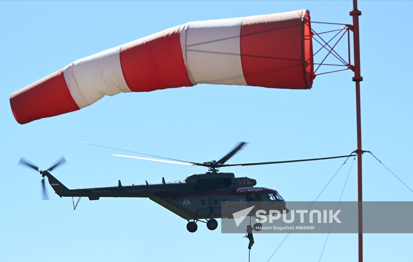 Russia National Guard Training