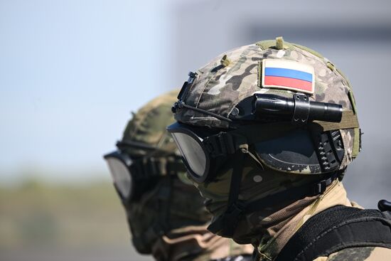 Russia National Guard Training
