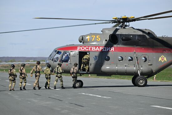 Russia National Guard Training