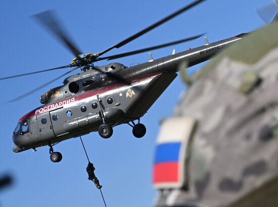 Russia National Guard Training