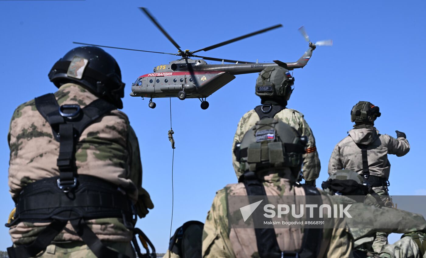 Russia National Guard Training