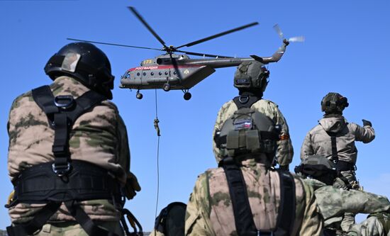 Russia National Guard Training