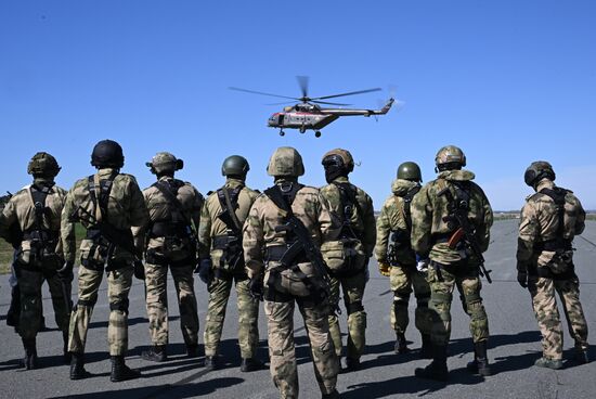 Russia National Guard Training