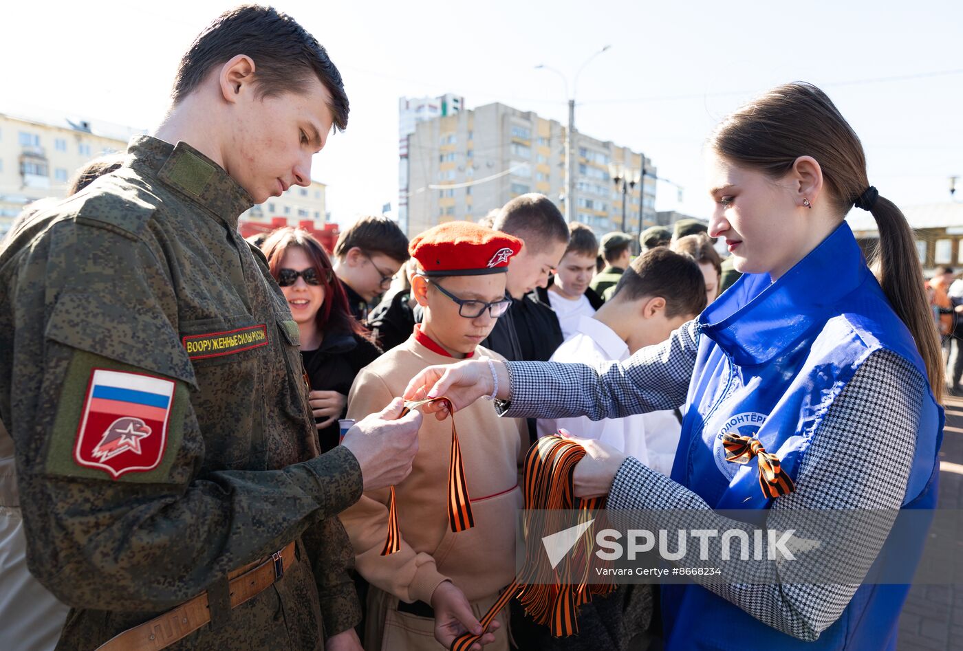 Russia St George's Ribbon Campaign