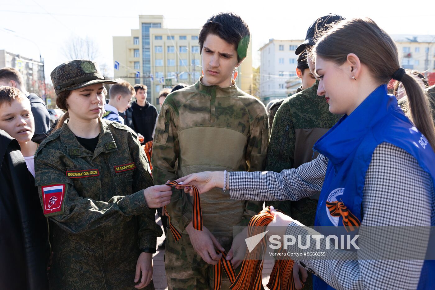 Russia St George's Ribbon Campaign