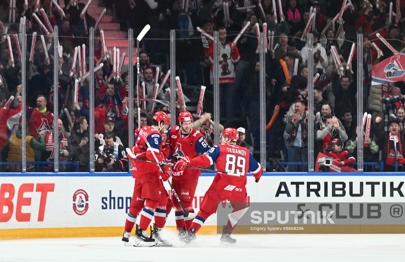 Russia Ice Hockey Kontinental League Lokomotiv - Metallurg