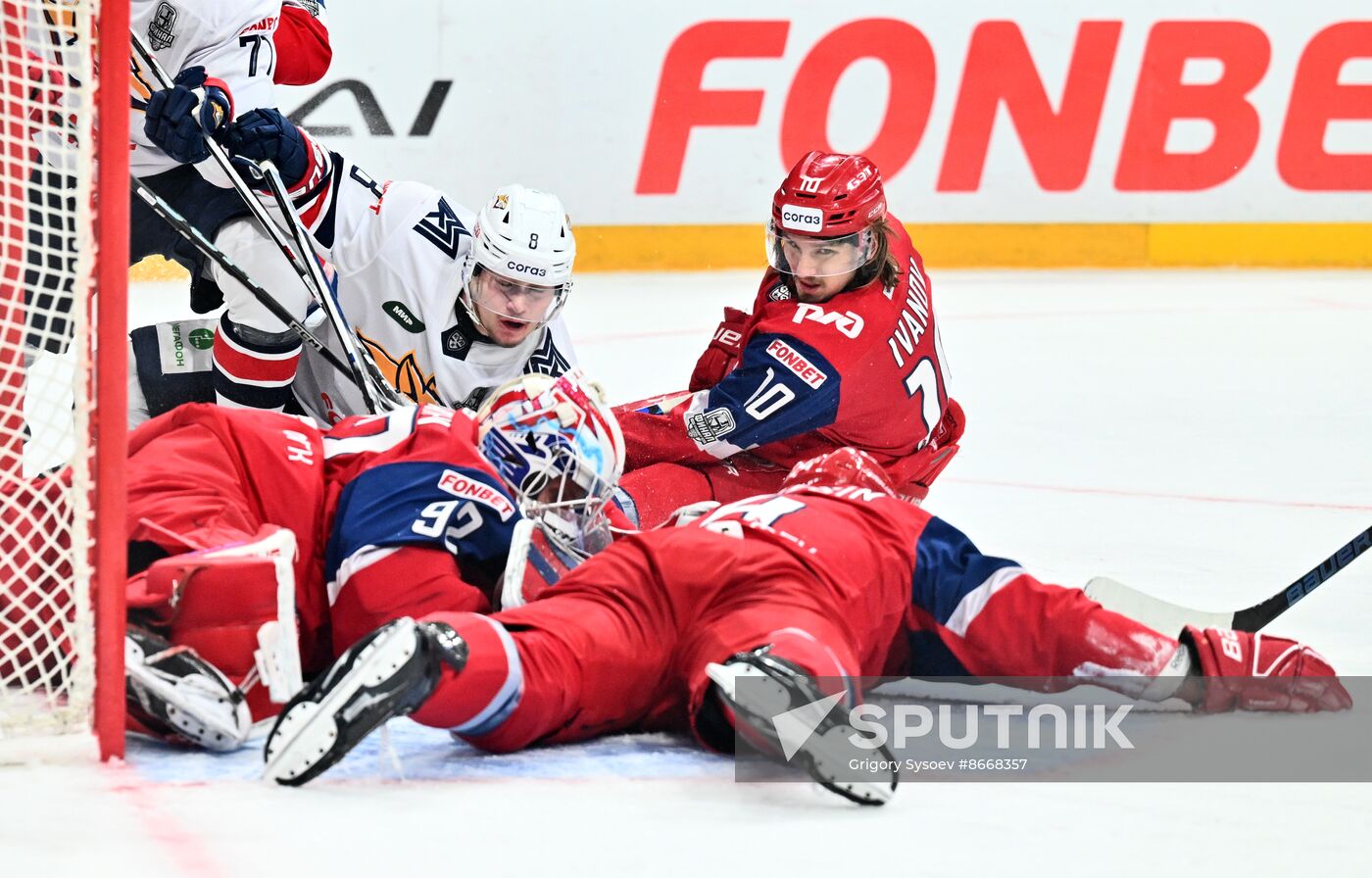 Russia Ice Hockey Kontinental League Lokomotiv - Metallurg