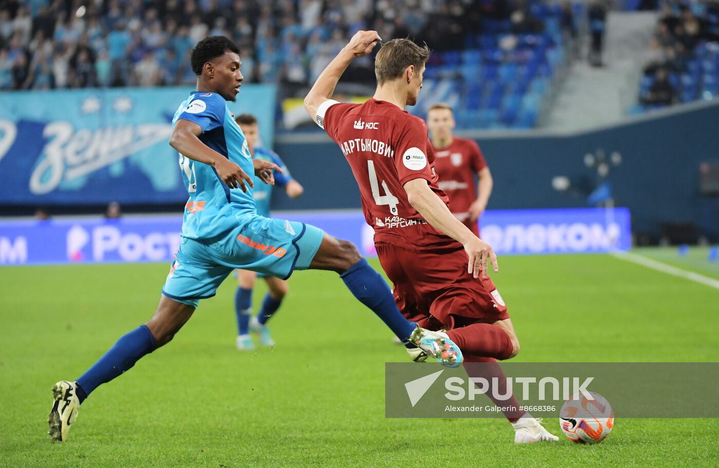 Russia Soccer Premier-League Zenit - Rubin
