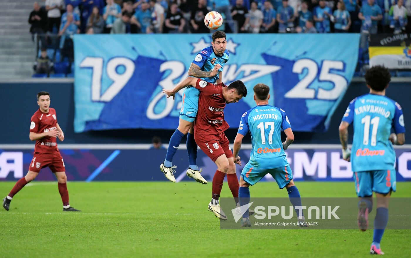 Russia Soccer Premier-League Zenit - Rubin