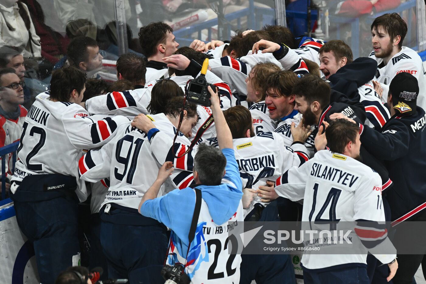Russia Ice Hockey Kontinental League Awarding Ceremony