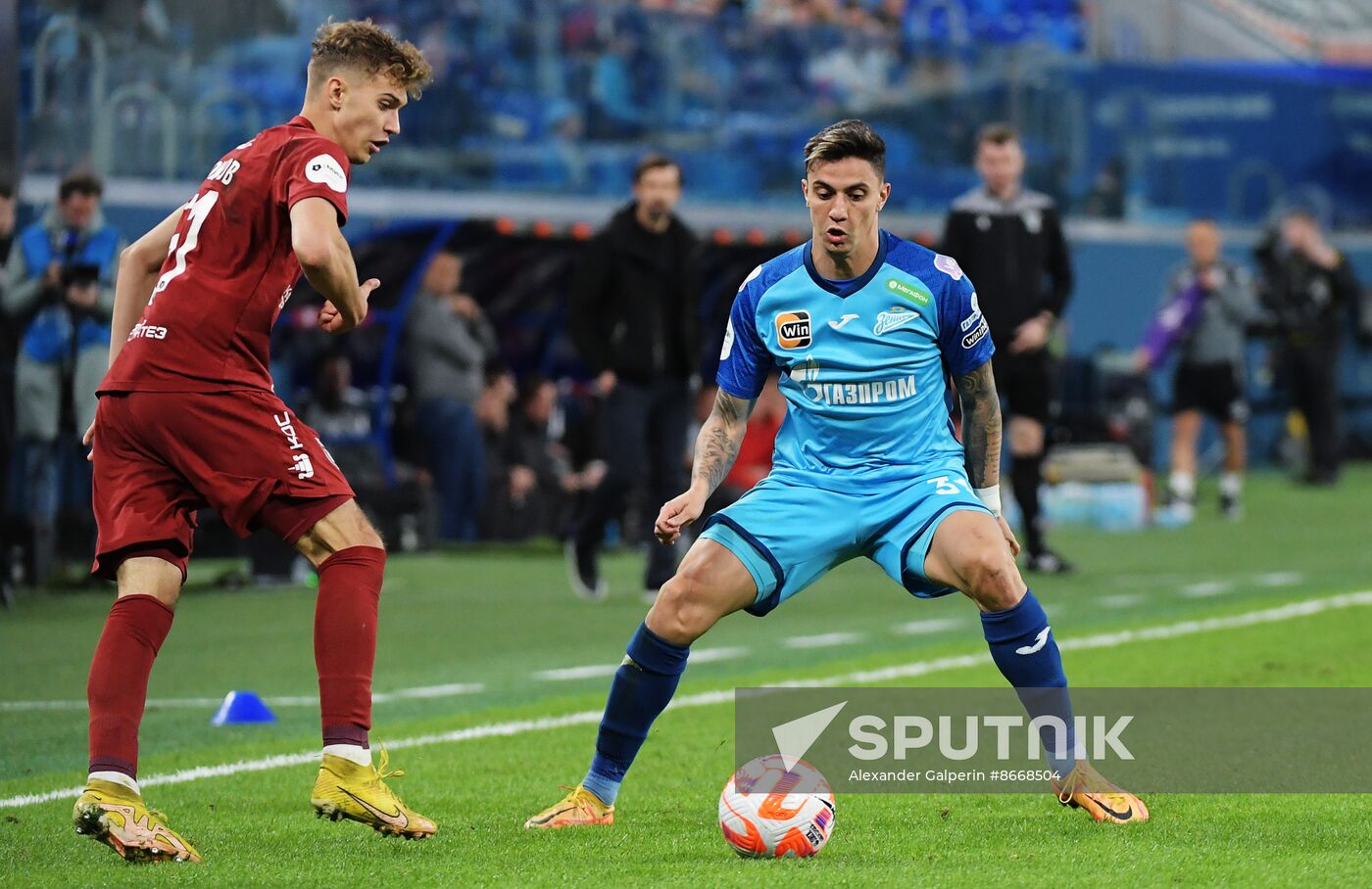 Russia Soccer Premier-League Zenit - Rubin